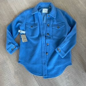 The GANNA Shirt Jacket, Merino Wool